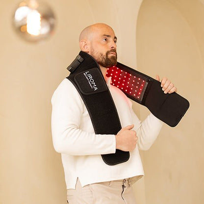 GlowClinic™ BackRecovery Roodlicht Rugband (630/660/830/850nm)