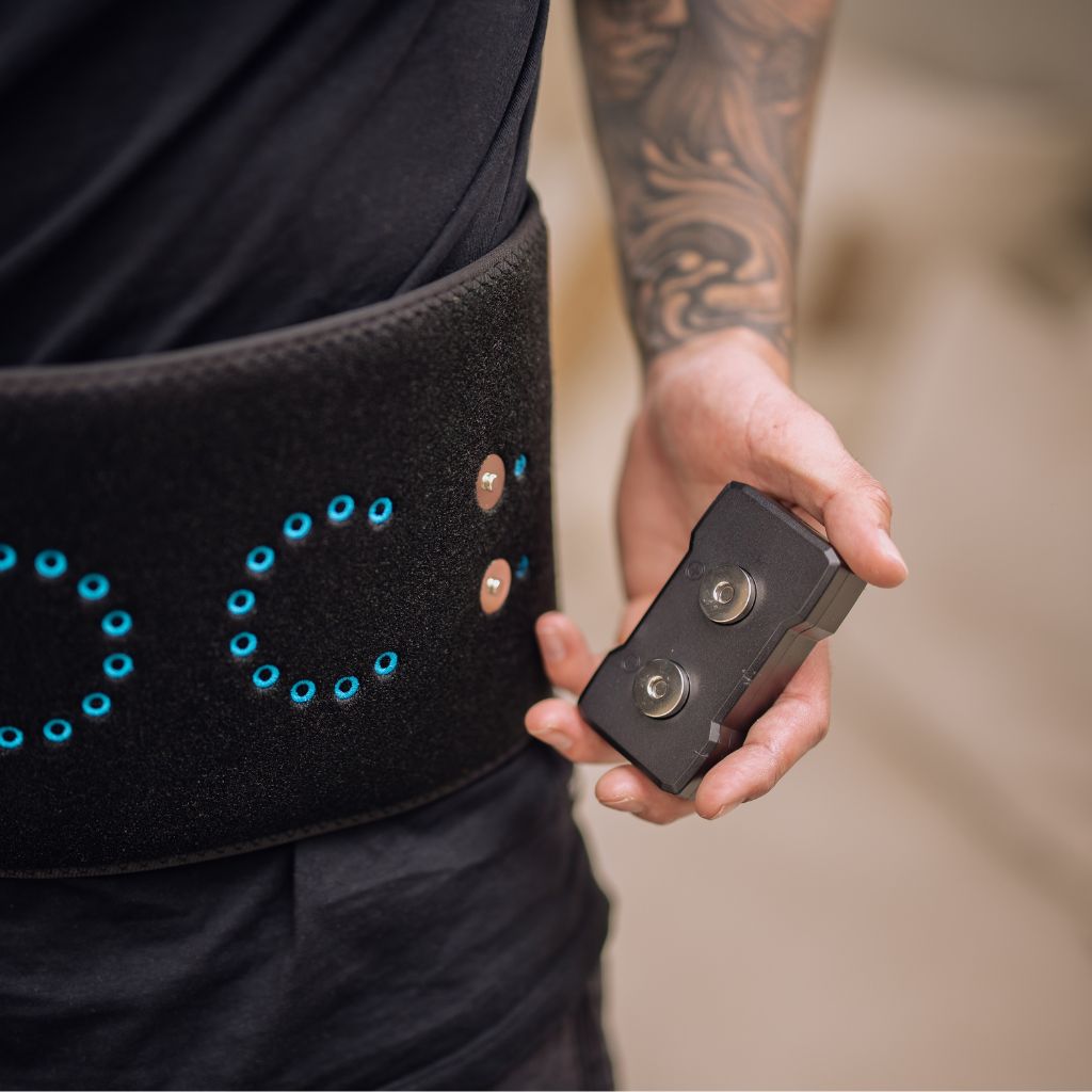 GlowClinic™ BackRecovery Roodlicht Rugband (630/660/830/850nm)